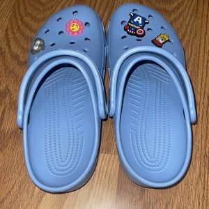Light Blue Crocs